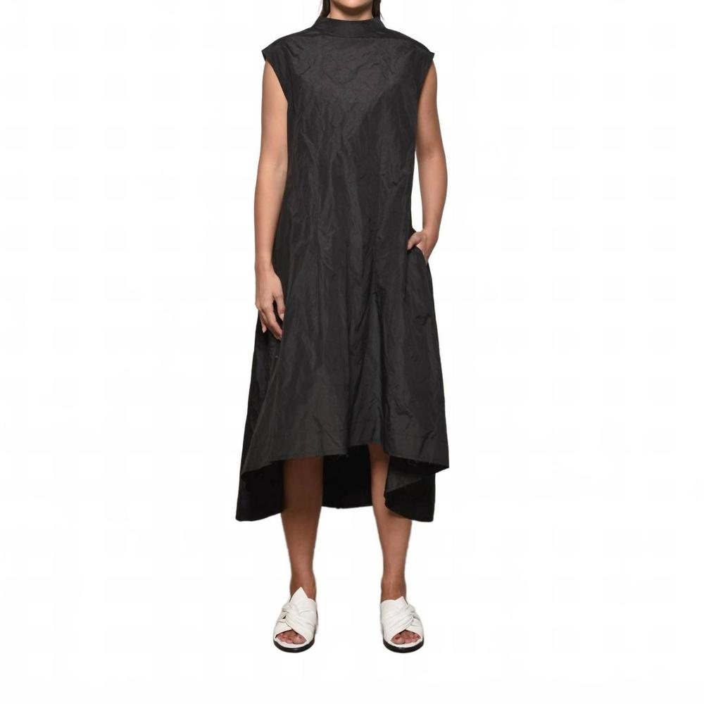 NEW SIMPLY MILA gaia sleevesless dress in black